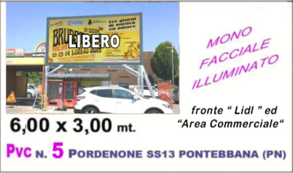 P.5 PVC 6,00x3,00 Pordenone